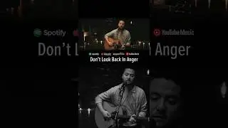 Dont Look Back In Anger - Oasis (Boyce Avenue acoustic cover) #shorts #singingcover #ballad #cover