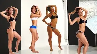 Bikini Model Transformation! Vicky Justiz Photo shoot.
