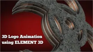 Easily Create 3D logo Animations using Element 3D | After Effects tutorial