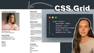 Portfolio Website with CSS Grid