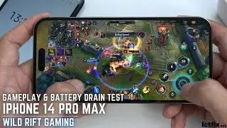 iPhone 14 Pro Max League of Legends Mobile Wild Rift Gaming test | LOL Mobile