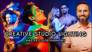 Master Color Harmony & Creative Studio Lighting - 3 Stunning Colored Gels & LED Setups