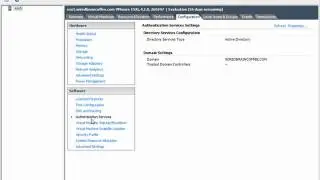 Active Directory integration in VMware ESXi 4.1