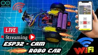 How To Make ESP32 Cam SPY Robo Car | LIVE Surveillance Car