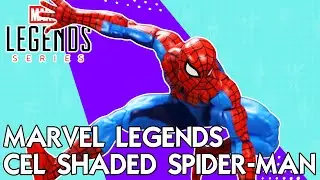 Marvel Legends Walmart Exclusive Retro Cel Shaded Spider-Man Review