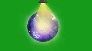 Rotating globe with focus light effect on it | Green Screen Library