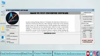 How To Convert Images Files into Text Format | Convert Image To Notepa Software |