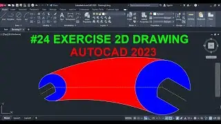 AutoCAD 2D Exercise #24
