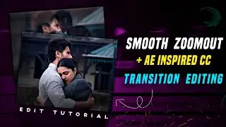Smooth Zoomout + Fade Transition🔥[ Instagram Editors Using Transition ] Alight Motion Tutorial