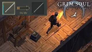 GRIM SOUL СОБИРАЕМ ТОЧИЛЬНЫЙ СТАНОК | ЭКСПЕРИМЕНТИРУЕМ С ЗАТОЧКОЙ