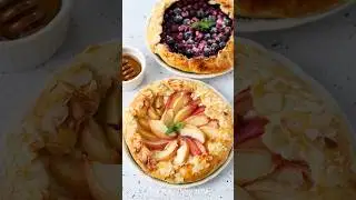 Рецепт Пирога на творожном тесте с кремом и ягодами и фруктами/ #рецепт вкусной простой выпечки