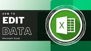 How To Edit Data in Microsoft Excel - MS Excel Tutorial