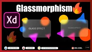 Glassmorphism - Adobe XD Tutorial 2021 New Trends