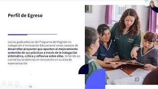 #Admisión2024 Charla Magíster en Indagación e Innovación Educacional y clase abierta