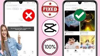 Cómo solucionar problema de conexión Internet de Capcut 2024 | Plantilla CapCut Sin error Internet