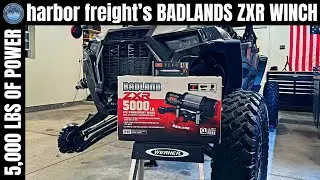 UNBOXING Harbor Freight's BADLANDS ZXR 5000 LB. Winch