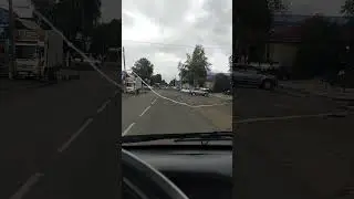 Томская область. Село Каргасок. Улица Октябрьская. Центр.