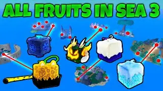 All Fruit Spawn Locations (Blox Fruits) SEA 3