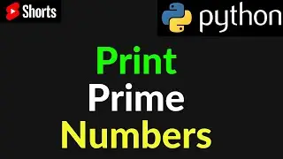 Python Program Print Prime Numbers in An Interval 