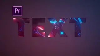 Add VIDEO inside TEXT in Premiere Pro | Premiere Pro Tutorial