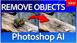 How to Remove Object Using New Photoshop AI Beta