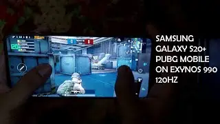 Samsung Galaxy S20+ PUBG Mobile Gameplay On Exynos 990 120HZ 128GB|12GB