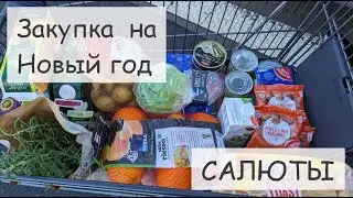 Закупка к праздникам для семьи в Германии с ценами. Праздничный стол на Новый год. Новые акции