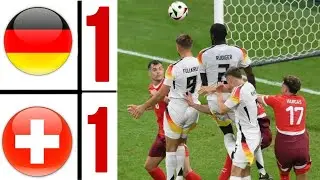 Switzerland - Germany HIGHLIGHTS | UEFA EURO 2024 Switzerland vs Germany GOAL 90+3