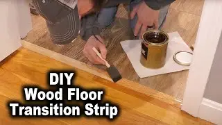 How to Make Your Own Wood Floor Transition Strips