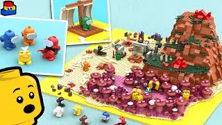 Among Us: I built a HUGE LEGO playset of the Fungle