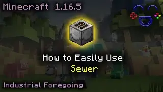 Sewer Block Tutorial Industrial Foregoing Minecraft 1.16.5