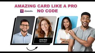 Amazing CARD With HOVER Effect Like a PRO | No Code | Elementor Tips & Tricks