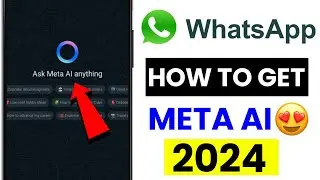 How to get meta ai on whatsapp || Meta ai not showing on whatsapp solve