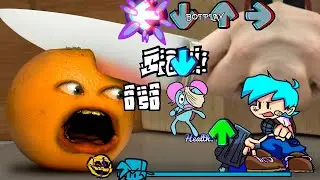 FNF VS Annoying Orange IN REAL LIFE x Pibby [Friday Night Funkin]