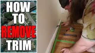 How To Remove Baseboard (Without Breaking It) | Saving Old Moldings