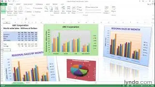 Excel Tutorial - Convert Excel charts into pictures