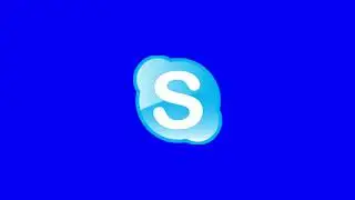 skype logo Explocion PARTICULAS green screen animation