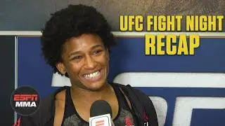 Angela Hill talks win vss. Ashley Yoder, calls out Tecia Torres | ESPN MMA