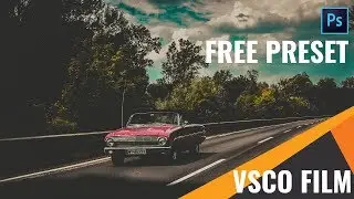 Photoshop Tutorial : VSCO Film Effect Free Camera Raw Preset