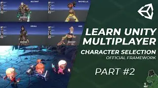 How To Make A Unity Multiplayer Character Selection Menu - Part 2