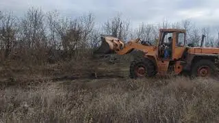 Фронтальный погрузчик, Hanomag в деле 😱