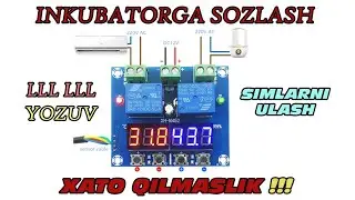 ZFX-M452 ULANISH SXEMASI 12 V DA ISHLATISH USULARI | ZFX-M452 инкубатор Терморегуляторни созлаш