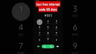 jazz free internet code for 60 days - free internet code 2023 - jazz free net