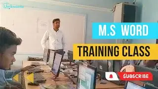 ms word training class ||#msword tutorial ||learning ms word