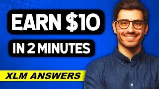 How to EARN $10 in Under 2 Minutes (2022) | Stellar Lumens XLM Coinbase Learn and Earn ANSWERS!