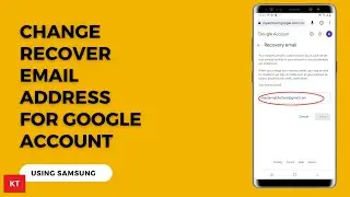 How to change recovery email in Gmail incase if you forgot the password of recovery email address
