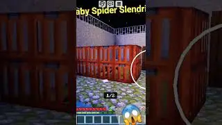 Baby Spider Slendrina Minecraft mod Is Very Cute At Granny 2 House 