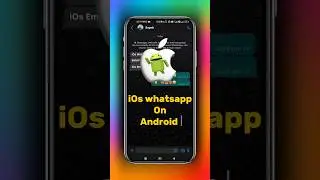 iOs whatsapp on android 😱 