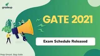 🔔UPDATE!! GATE 2021 Full Schedule Out🗓   Check out Shift Wise Exam and Much More in Detail