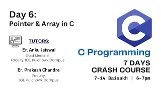 Day 6: Pointers and Array In C